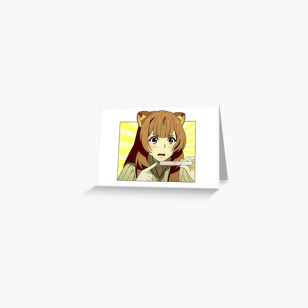 Anime Scared Face Surprise Test Raphtalia Meme Photographic Print