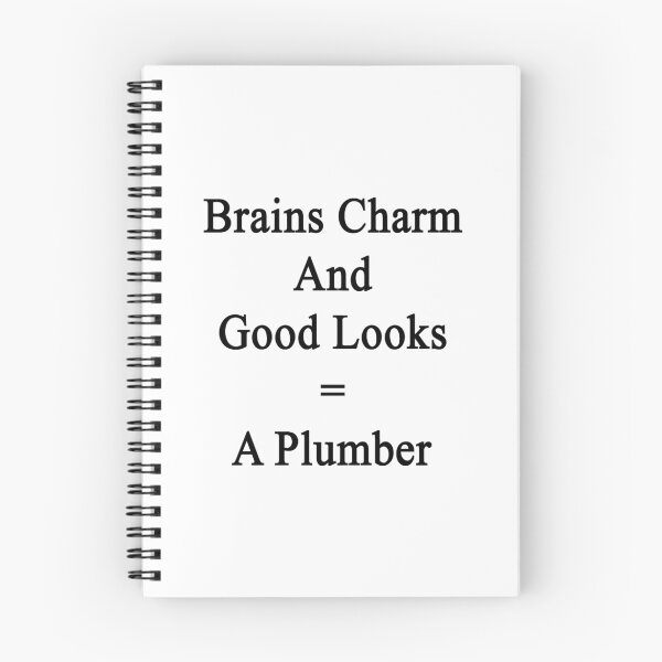 Item preview, Brains Charm And Good Looks = A Plumber designed and sold by supernova23.