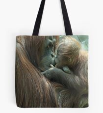 Tender Love of an Orangutan Tote Bag