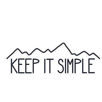 Artwork thumbnail, Keep It Simple by 3blondegirls