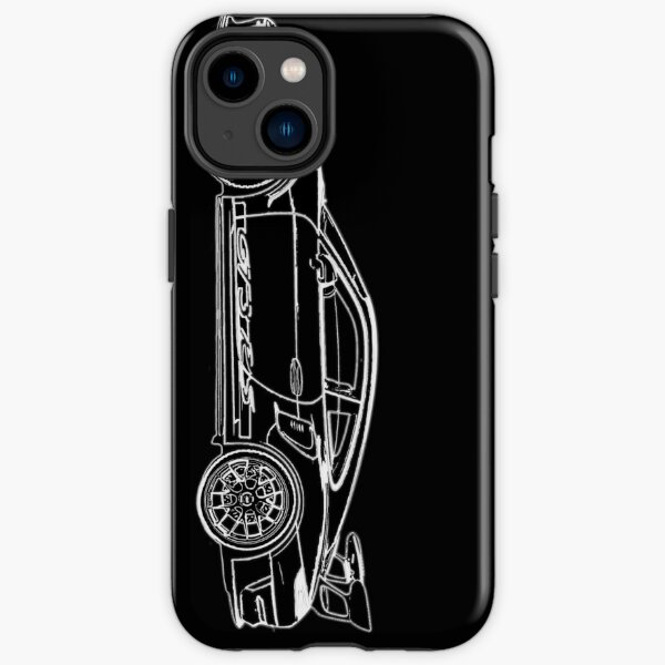 Porsche GT3RS Outline iPhone Tough Case