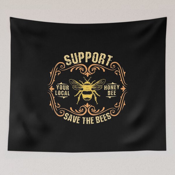 Item preview, Beekeeping product| Support Your Local Honey Bee designed and sold by tagtrinidad.