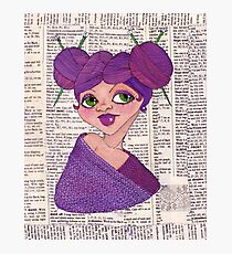 Knit-head Photographic Print