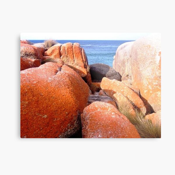 Fire Stones Metal Print