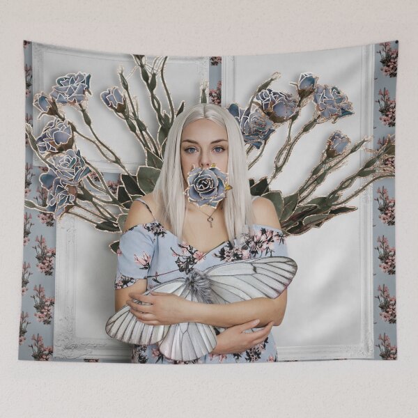 Item preview, Out of the Blue, Surreal Portrait  designed and sold by WildEmpress.
