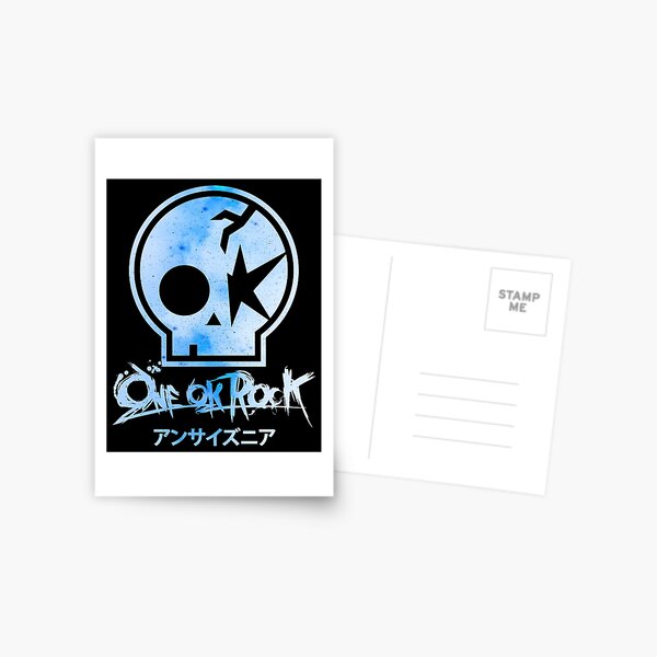 One Ok Rock Tulisan Japan Postcard By Sutisna Redbubble