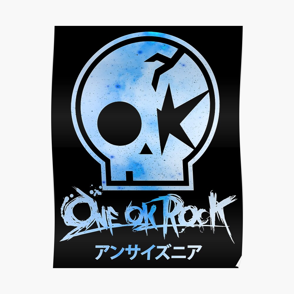 One Ok Rock Tour 19 Tengkorak Art Print For Sale By Stonesilver738 Redbubble