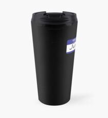 3 Hole Punch Jim Costume Easy Halloween Travel Mug