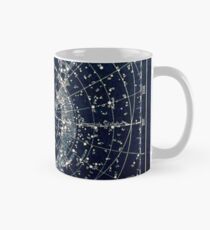 DIE STERN-KONSTELLATIONEN Vintage 1900 Galaxy Print Tasse