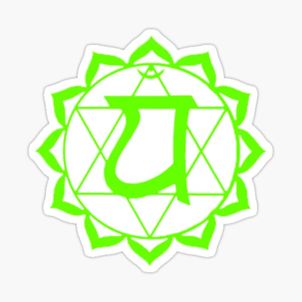 Anahata (Heart) Chakra Sticker