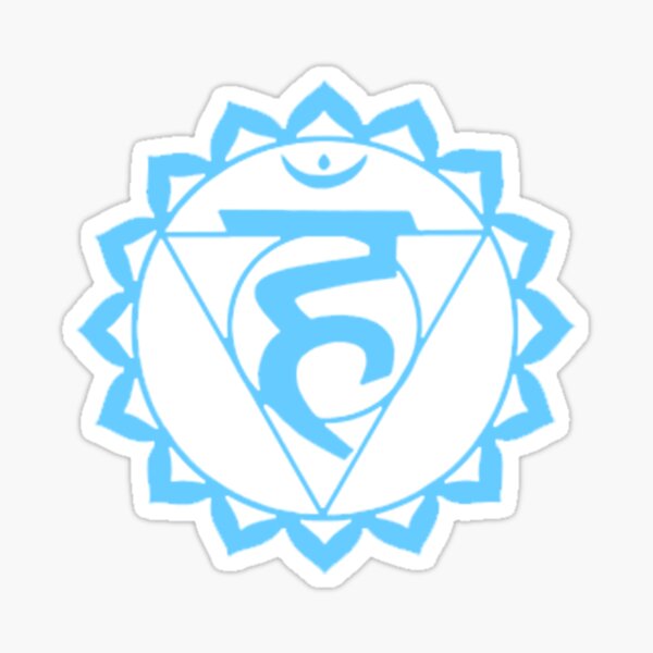 Vissudha (Throat) Chakra Sticker