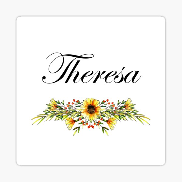 Theresa Name Gifts Merchandise Redbubble