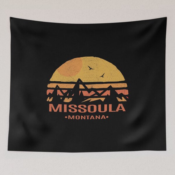 Item preview, Missoula Montana Mountains and Birds designed and sold by KoolMoDee.