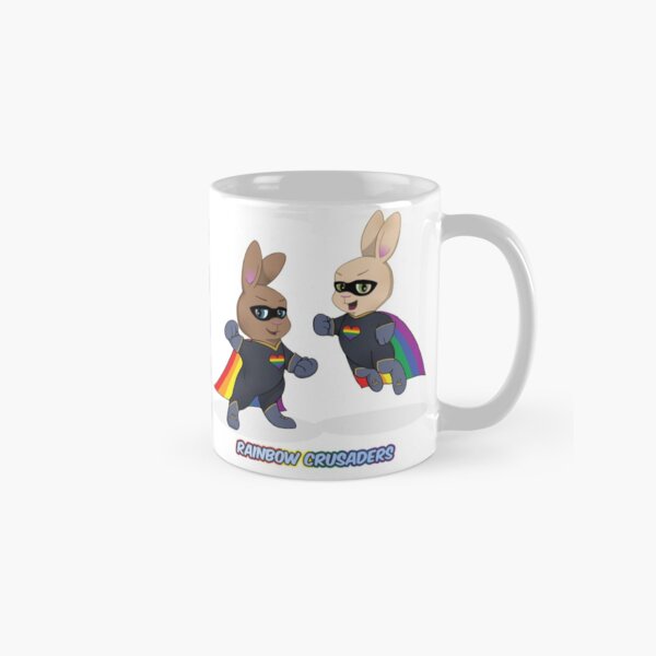 Skip and Pip as the Rainbow Crusaders Classic Mug