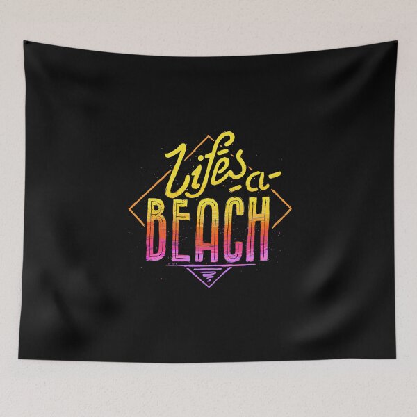 Item preview, Lifes A Beach Love The Ocean Tropical Summer Weather Surf and All Love Summer designed and sold by Cameronfulton.