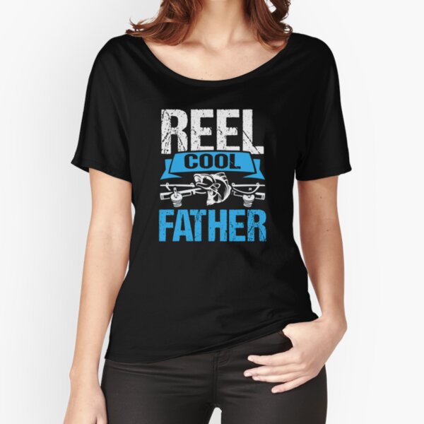 Reel Cool Dad Gifts From Daughter Funny Fishing Shirt Digital Art by Orange  Pieces - Pixels