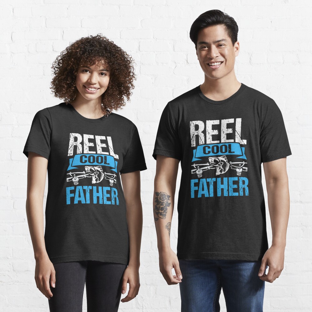 Reel Cool Father Gifts From Daughter Funny Fishing Shirt Poster