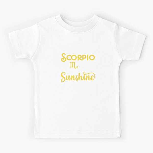 Scorpius Girls are Sunshine Mixed with A Little Hurricane Shirt Tshirt 