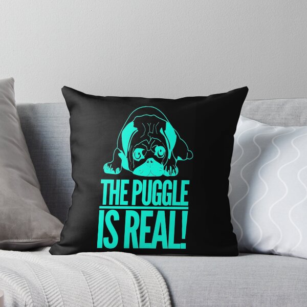 Aperçu de l'œuvre Puggle is Real Funny / Humour Amoureux des chiens Pug créée et vendue par Cameronfulton.