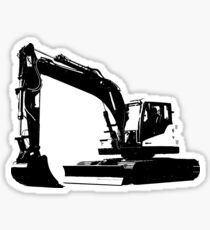 Heavy Equipment Stickers | Redbubble