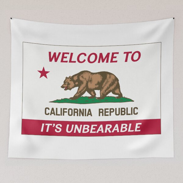 Item preview, Welcome to California It's Unbearable! designed and sold by AmericanArt.