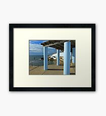 Outdoor Pool Framed Print Outdoor Pool Framed Print