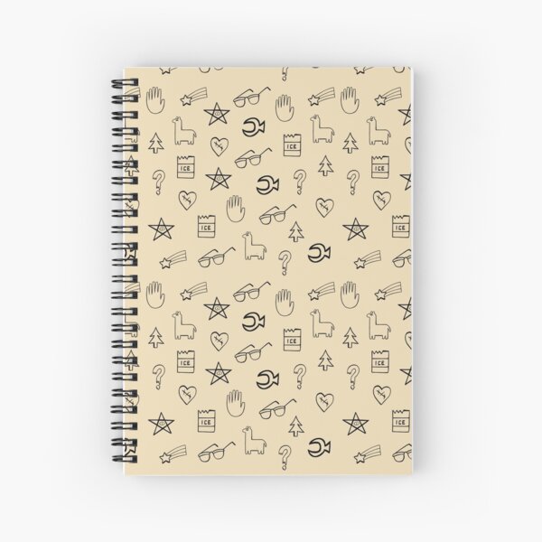 Gravity Falls Wheel Symbols Cuaderno de espiral