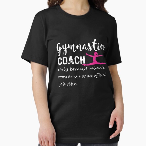 Item preview, Fun Gymnastics Gymnastics Coach miracle worker gift designpsd designed and sold by LGamble12345.