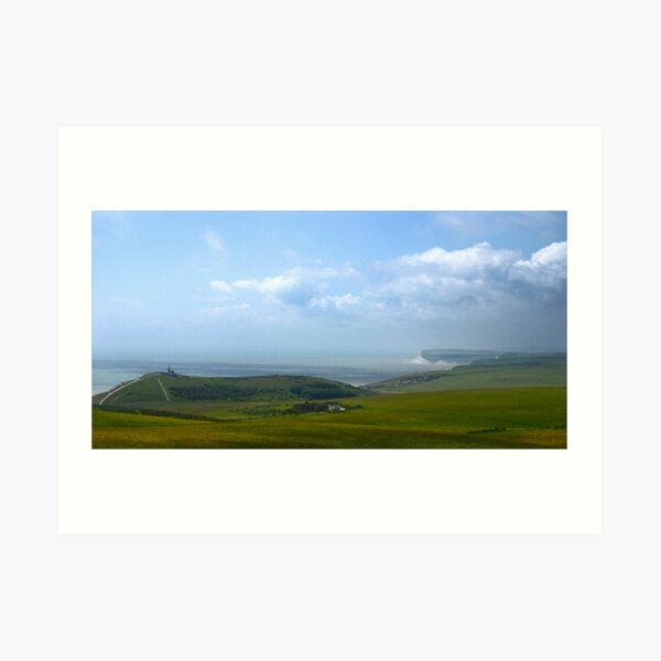 Beachy Head, Great Britain Art Print