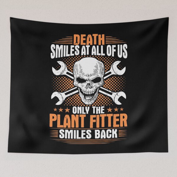 Item preview, Plant Fitter Plant Mechanic Gift Present Death designed and sold by Krautshirts.