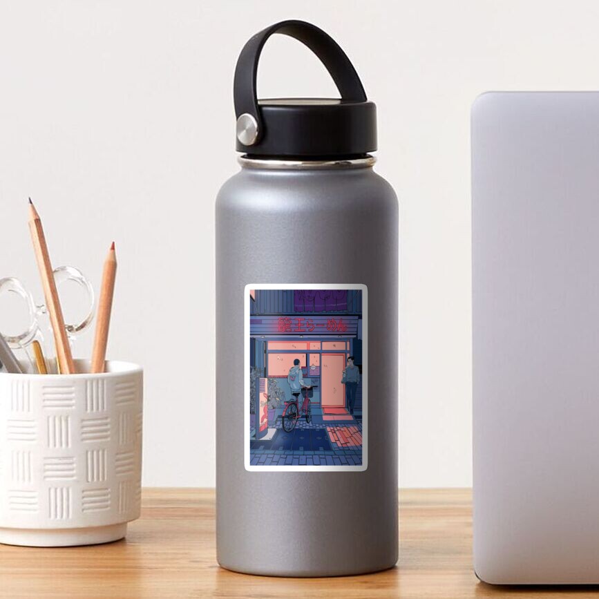 Lofi Anime Art Sticker