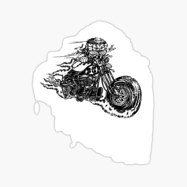 Bobber Old School AUTOCOLLANT STICKER MOTO BIKER CAFE RACER Vélomoteur Chopper OEM