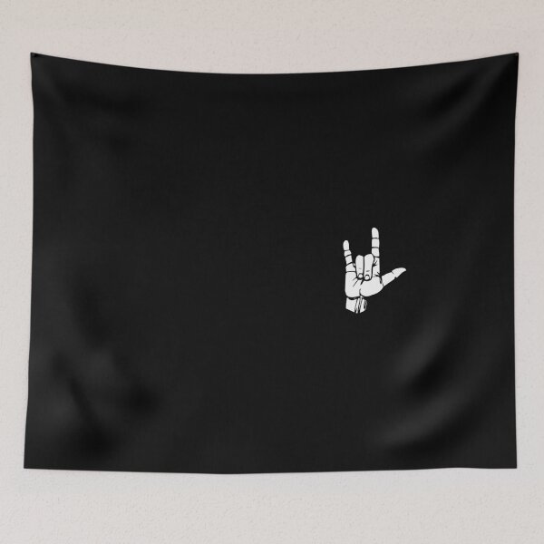Item preview, ASL I Love You design Gift American sign Language graphic designed and sold by D-C-Designs.
