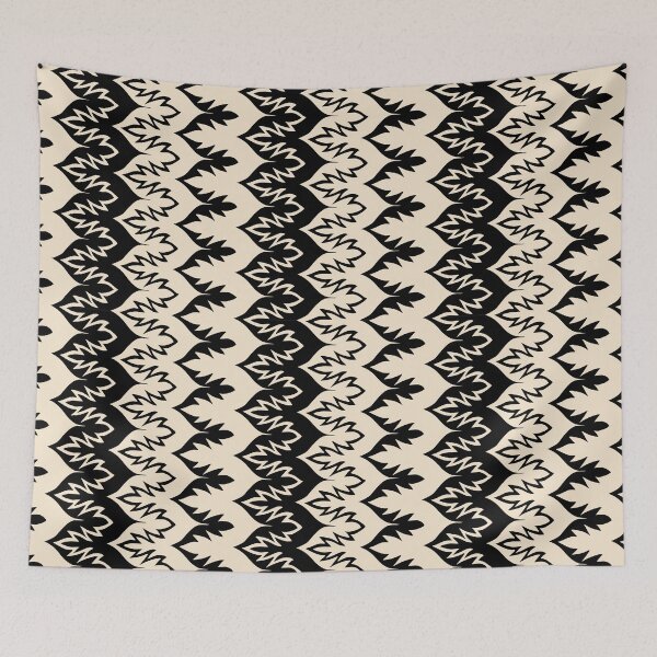 Item preview, Abstract Flames Black Texture Patten designed and sold by aDlij.