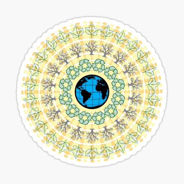 Item preview, Earth Day Recycle designed and sold by KCGraphics.