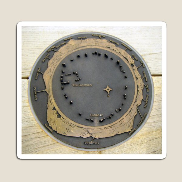 Item preview, map of castlerigg stone circle designed and sold by amylw1.