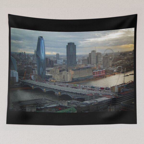Item preview, London Skyline with River Thames and London Eye at Sunset designed and sold by KALEIDOSCOPE UK.