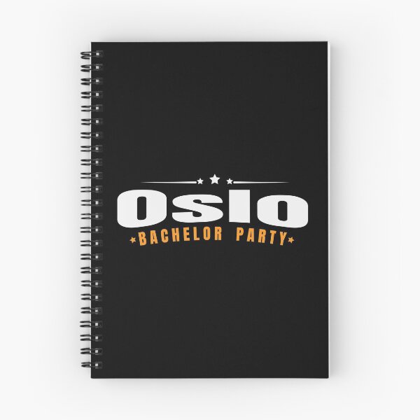 Item preview, Bachelor Party Shirt New Oslo Pre Wedding Celebration Tee designed and sold by haselshirt.