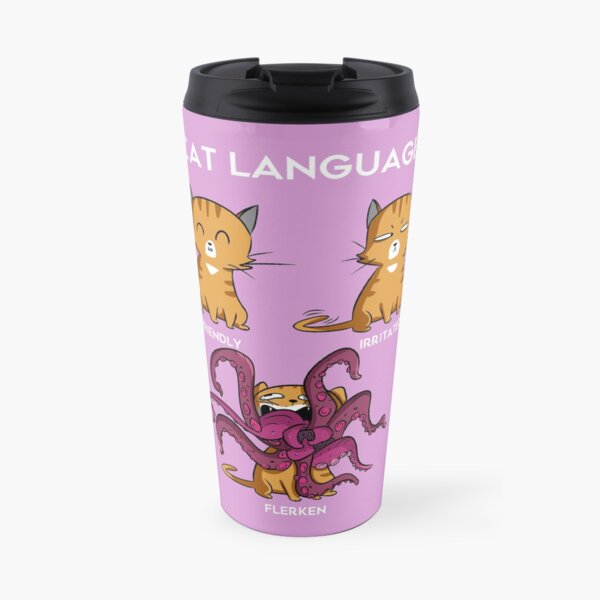 Cat Language - Flerken Travel Mug