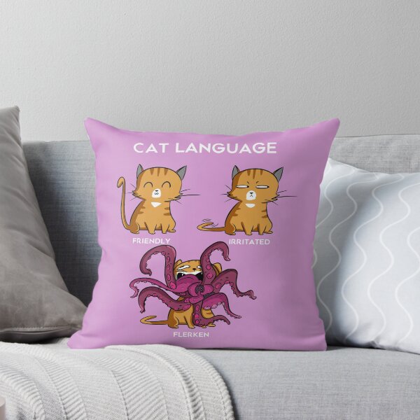 Item preview, Cat Language - Flerken designed and sold by Georgie Hewitson.