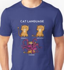 Camiseta unisex Lenguaje del gato - Flerken