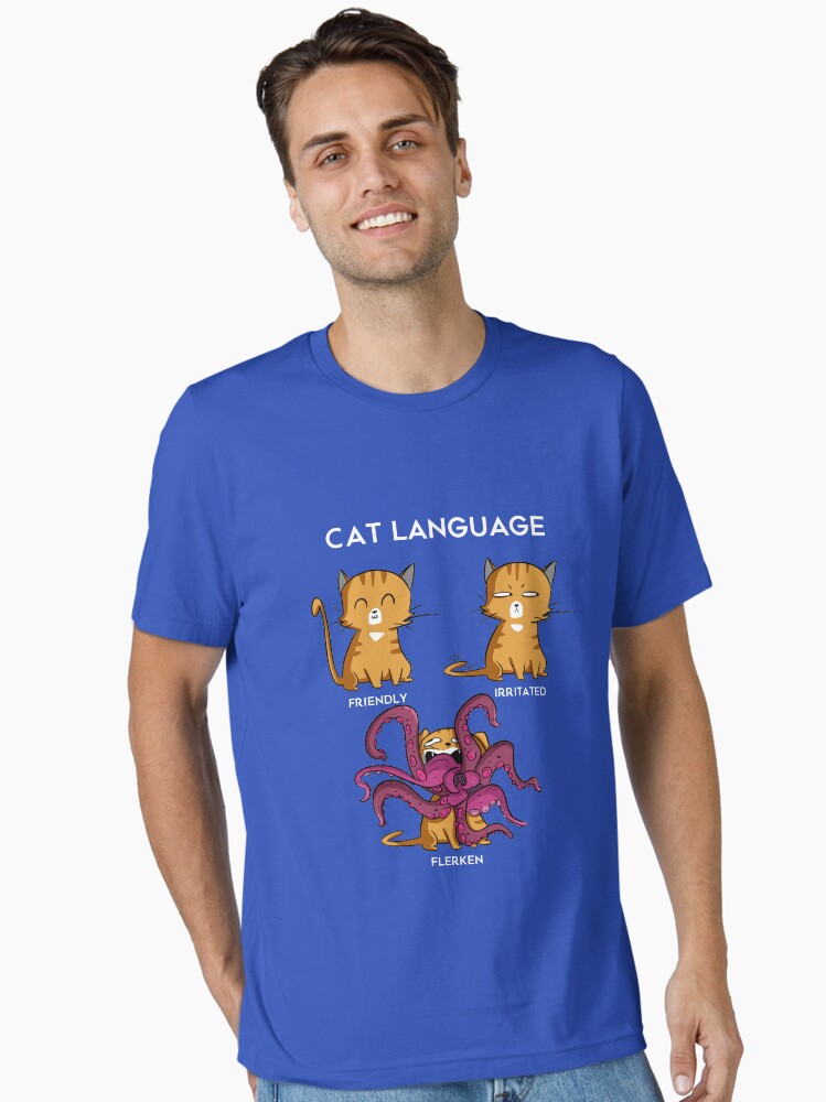 Thumbnail 1 of 7, Essential T-Shirt, Cat Language - Flerken designed and sold by Georgina82.