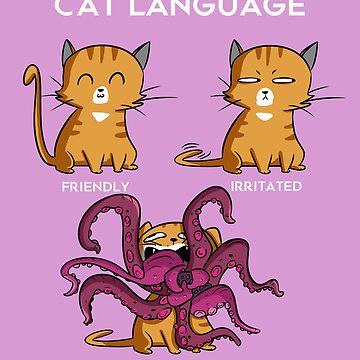 Artwork thumbnail, Cat Language - Flerken by Georgie Hewitson