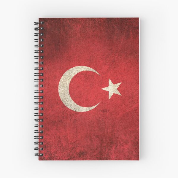 Item preview, Old and Worn Distressed Vintage Flag of Turkey designed and sold by JeffBartels.