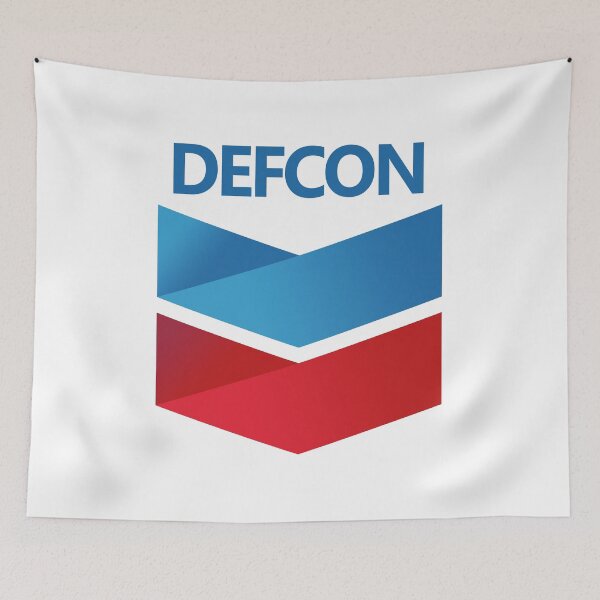 Item preview, Defcon Chevron Climate Change Oil Logo design designed and sold by GetItGiftIt.