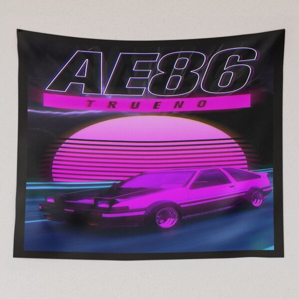 Item preview, retro city AE86 designed and sold by 4Glory.