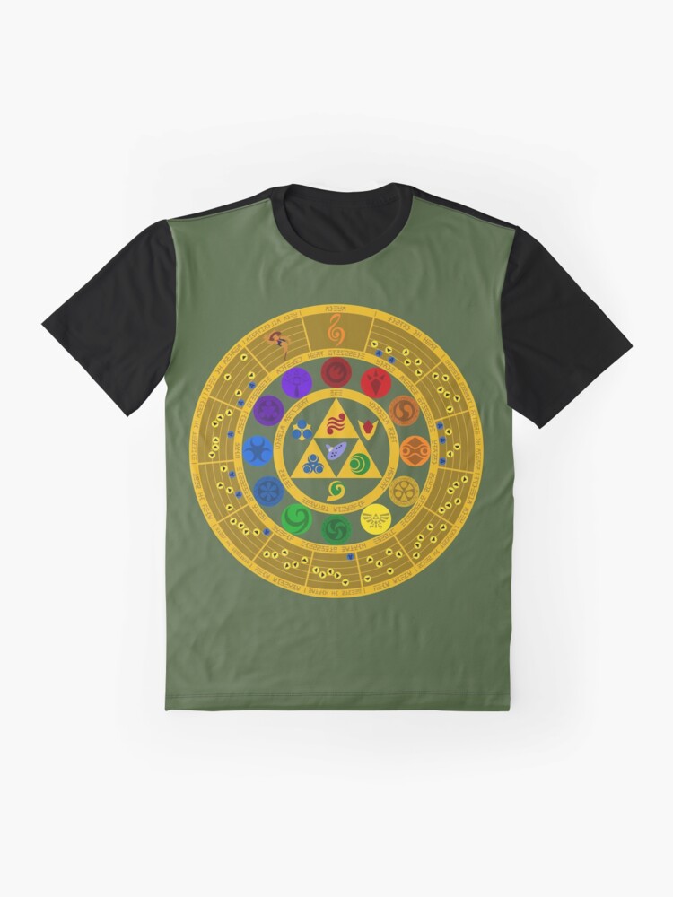 Alternate view of Wheel of the Hero of Time Graphic T-Shirt