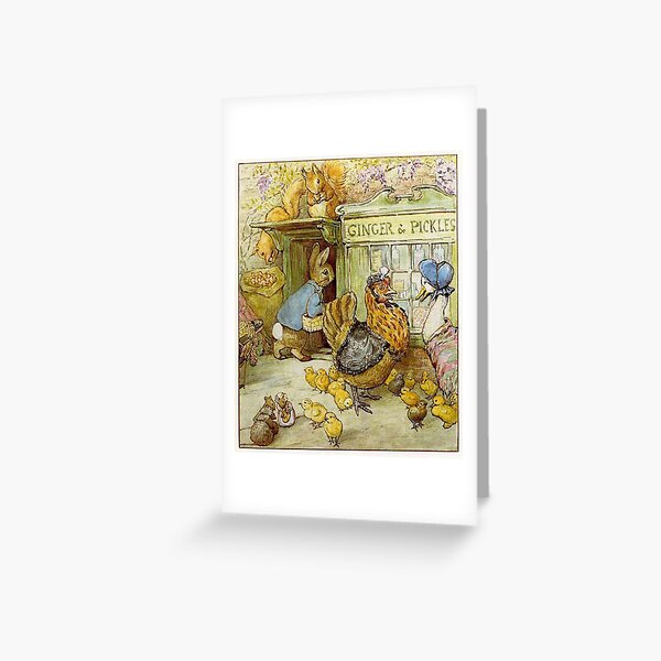 Item preview, Peter Rabbit goes shopping - The World Of Beatrix Potter designed and sold by Vintage Designs +.