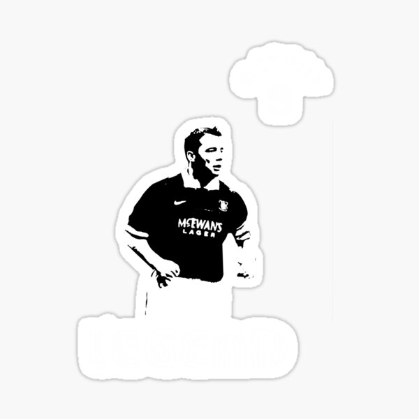 “Rangers legend Ally McCoist” Sticker for Sale by ScottishFitba | Redbubble