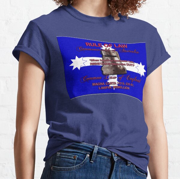 Magna Carta Rule of Law 1215 Australia Classic T-Shirt